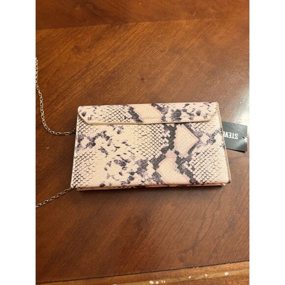 Steve Madden Bwordly Natural Snake Crossbody Bag - Picture 1 of 9